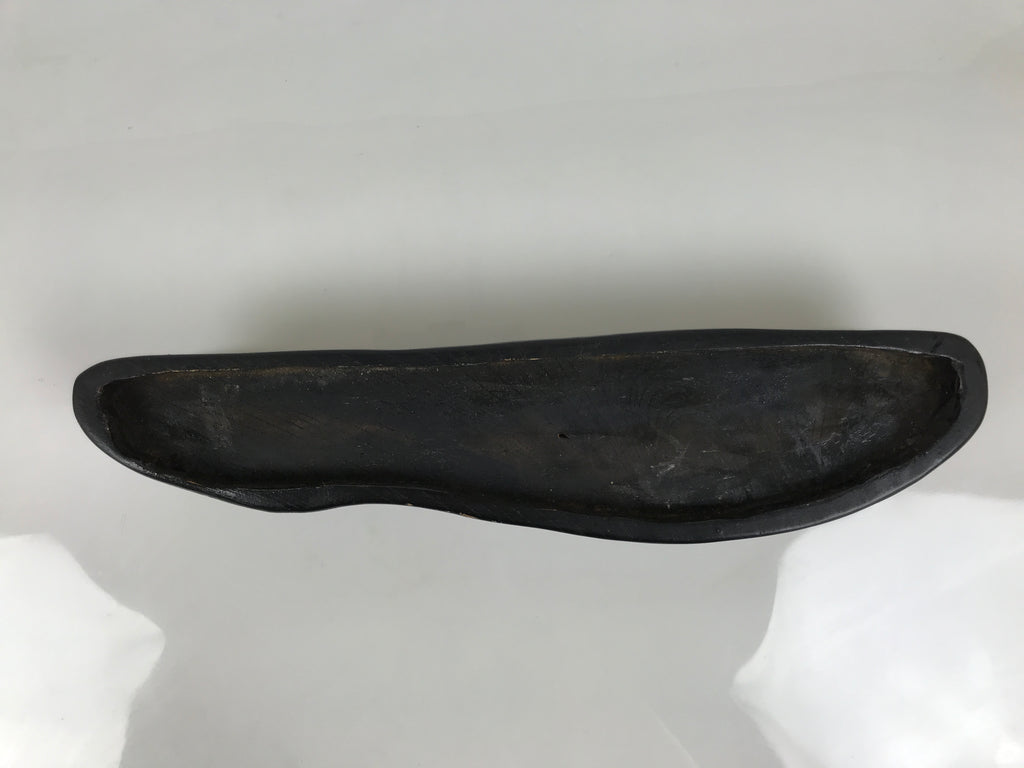 Japanese Serpentinite Suiseki Viewing Stone Vtg Zen Buddhist Statue Stand JK953-OT - Stone-chidorivintage.com