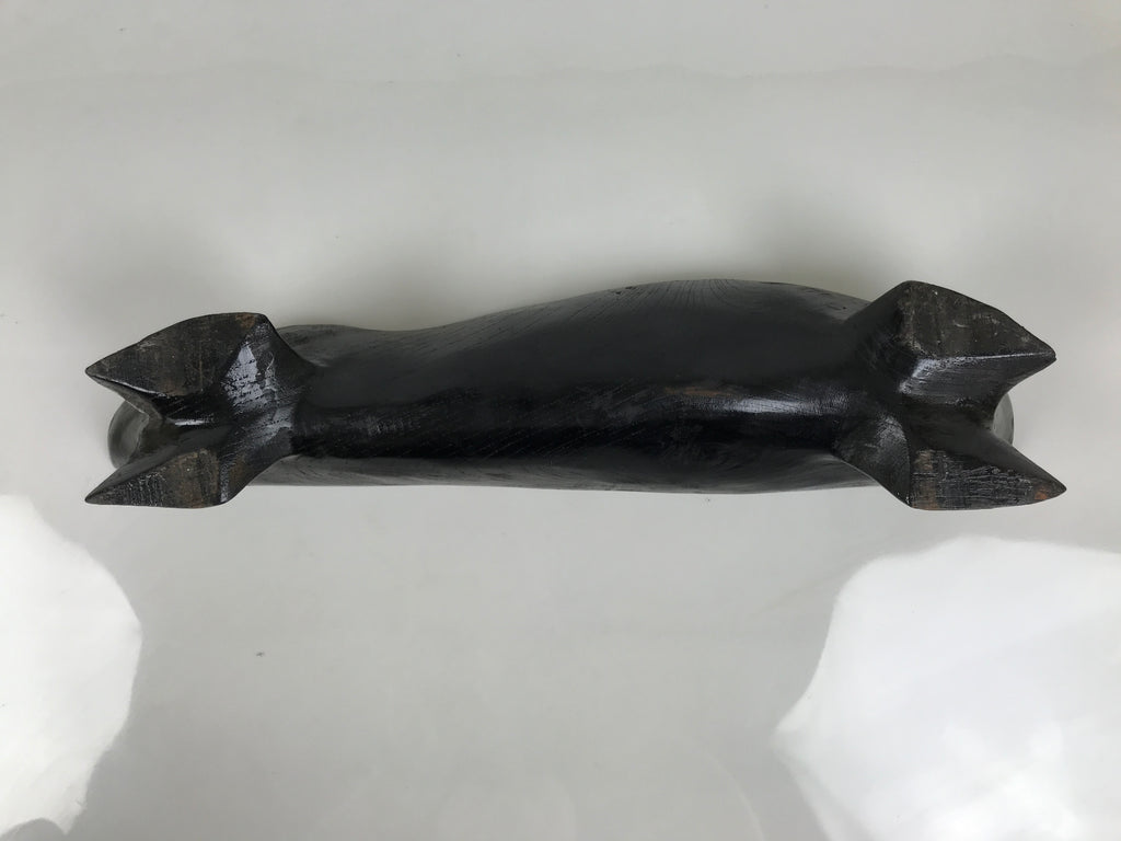 Japanese Serpentinite Suiseki Viewing Stone Vtg Zen Buddhist Statue Stand JK953-OT - Stone-chidorivintage.com