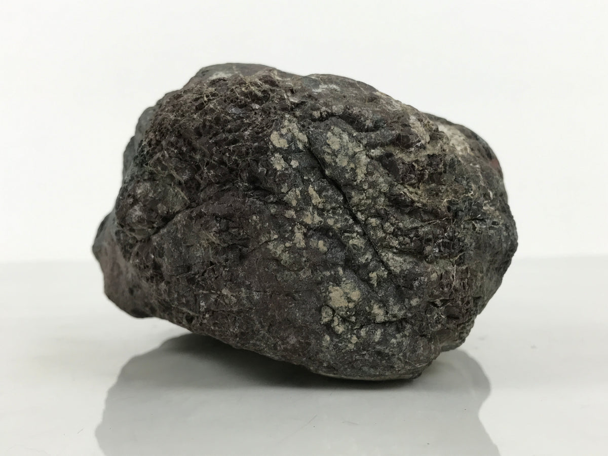 Japanese Viewing Stone Suiseki Vtg Zen Buddhist Natural Shape Gray Purple JK957-OT - Stone-chidorivintage.com