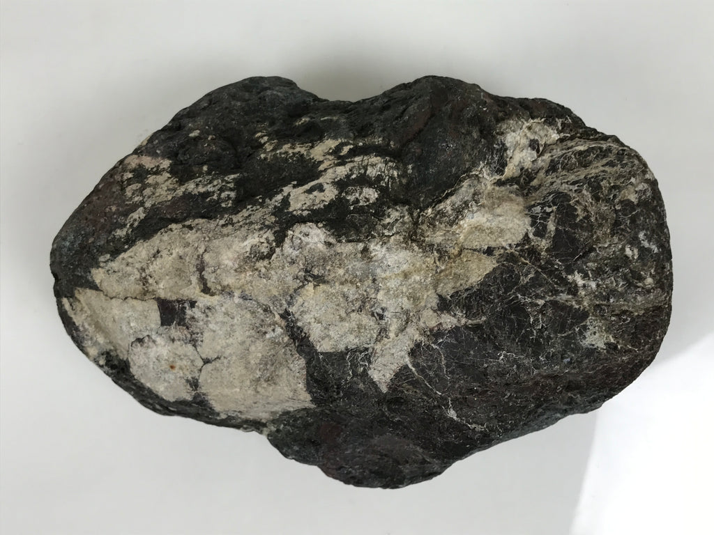 Japanese Viewing Stone Suiseki Vtg Zen Buddhist Natural Shape Gray Purple JK957-OT - Stone-chidorivintage.com