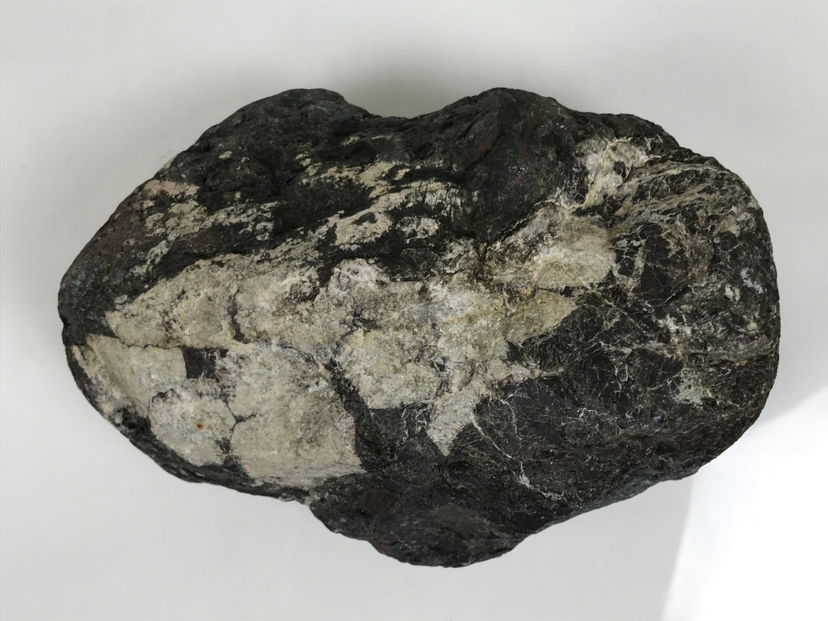 Japanese Viewing Stone Suiseki Vtg Zen Buddhist Natural Shape Gray Purple JK957-OT - Stone-chidorivintage.com