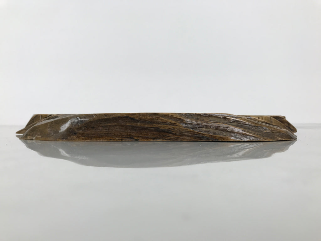 Japanese Wooden Flower Vase Stand Vtg Unique Kadai Board Ikebana Bonsai WT613-FB - Stand-chidorivintage.com