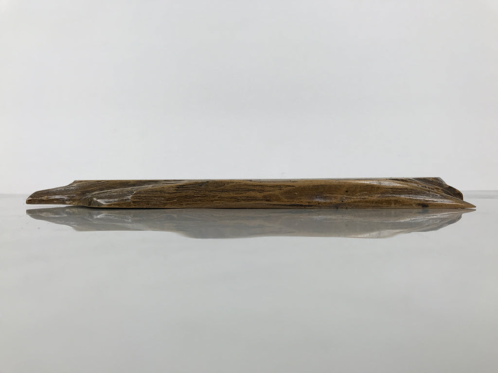 Japanese Wooden Flower Vase Stand Vtg Unique Kadai Board Ikebana Bonsai WT613-FB - Stand-chidorivintage.com