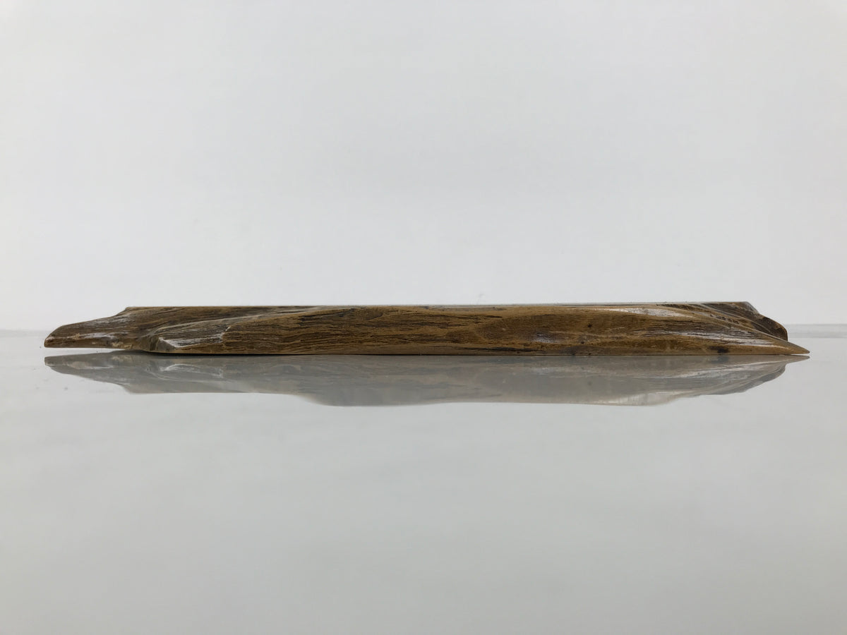 Japanese Wooden Flower Vase Stand Vtg Unique Kadai Board Ikebana Bonsai WT613-FB - Stand-chidorivintage.com