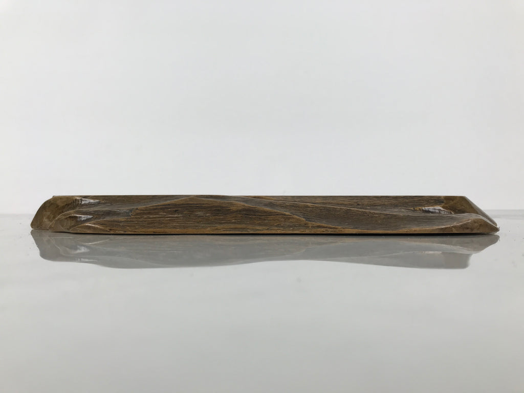 Japanese Wooden Flower Vase Stand Vtg Unique Kadai Board Ikebana Bonsai WT614-FB - Stand-chidorivintage.com