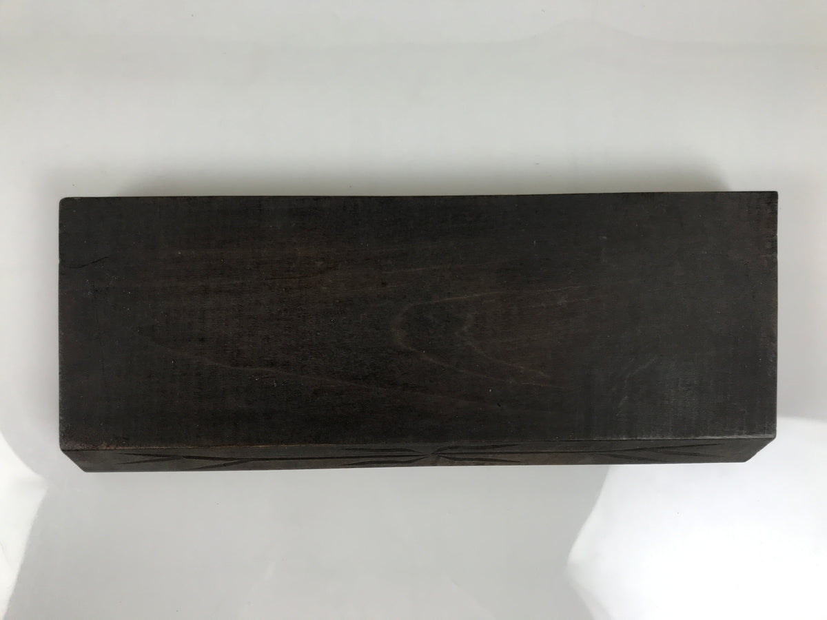 Japanese Wooden Flower Vase Stand Vtg Kadai Board Ikebana Bonsai Brown WT611-FB - Stand-chidorivintage.com