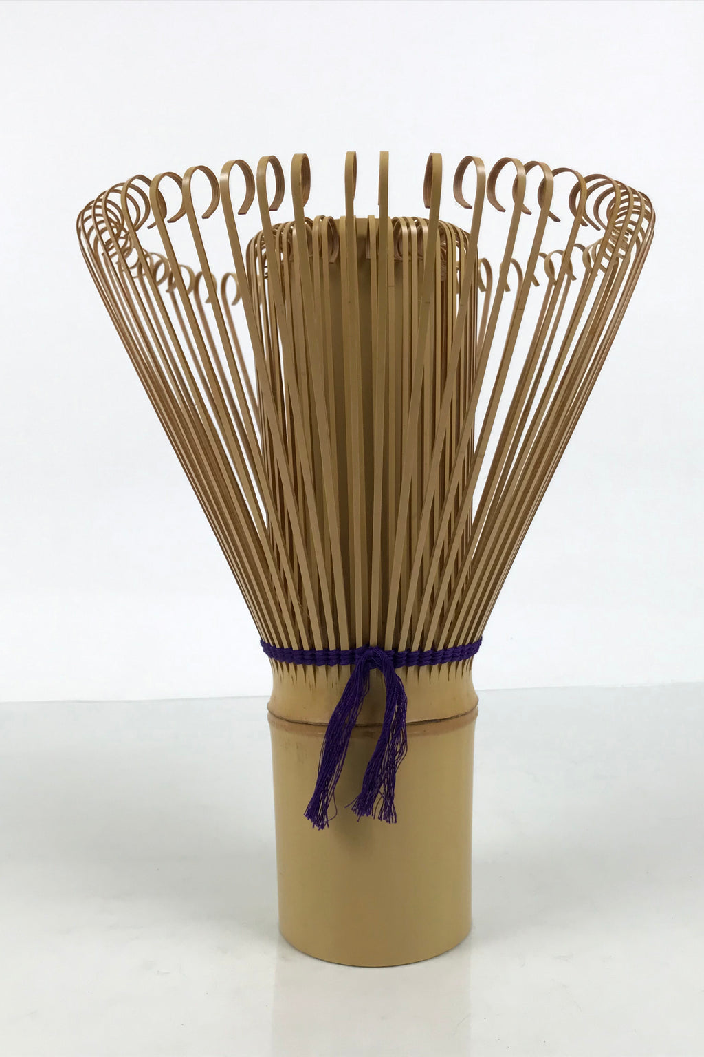 Japanese Bamboo Chasen Tea Ceremony Whisk Flower Vase Vtg Kabin Ikebana FK281-KT - Vase-chidorivintage.com