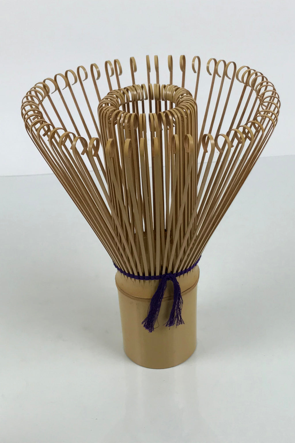 Japanese Bamboo Chasen Tea Ceremony Whisk Flower Vase Vtg Kabin Ikebana FK281-KT - Vase-chidorivintage.com