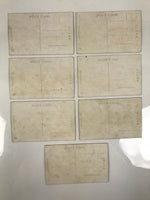 Japanese 16 Bridges Of Tokyo Showa Postcard Set Vtg Souvenir Paper Color PC72