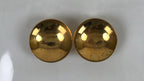 Japanese 24K GP Gold Plated Drinking Sake Cup Vtg 2pc Sakazuki Set w/Box PX749
