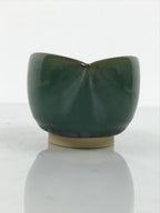 Japanese Agano Ware Ceramic Tea Cooling Bowl Vtg Yuzamashi Katakuchi Y566