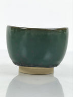 Japanese Agano Ware Ceramic Tea Cooling Bowl Vtg Yuzamashi Katakuchi Y566