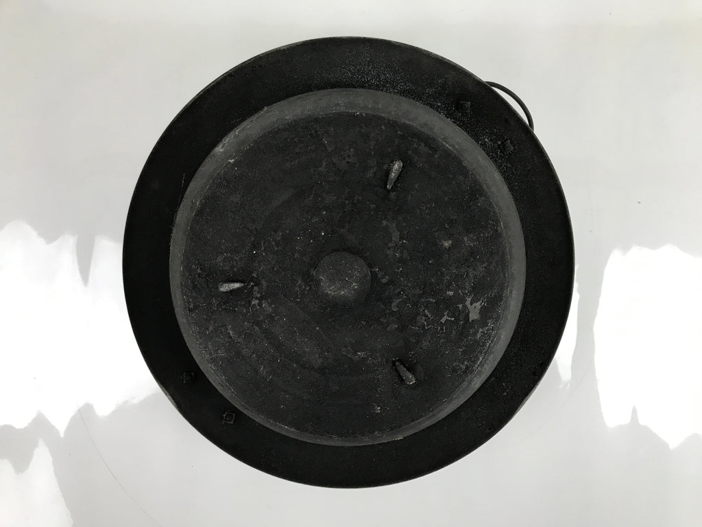Japanese Aluminum Kama Rice Cooker Vtg Kamado Stove Pot Wooden Lid T117