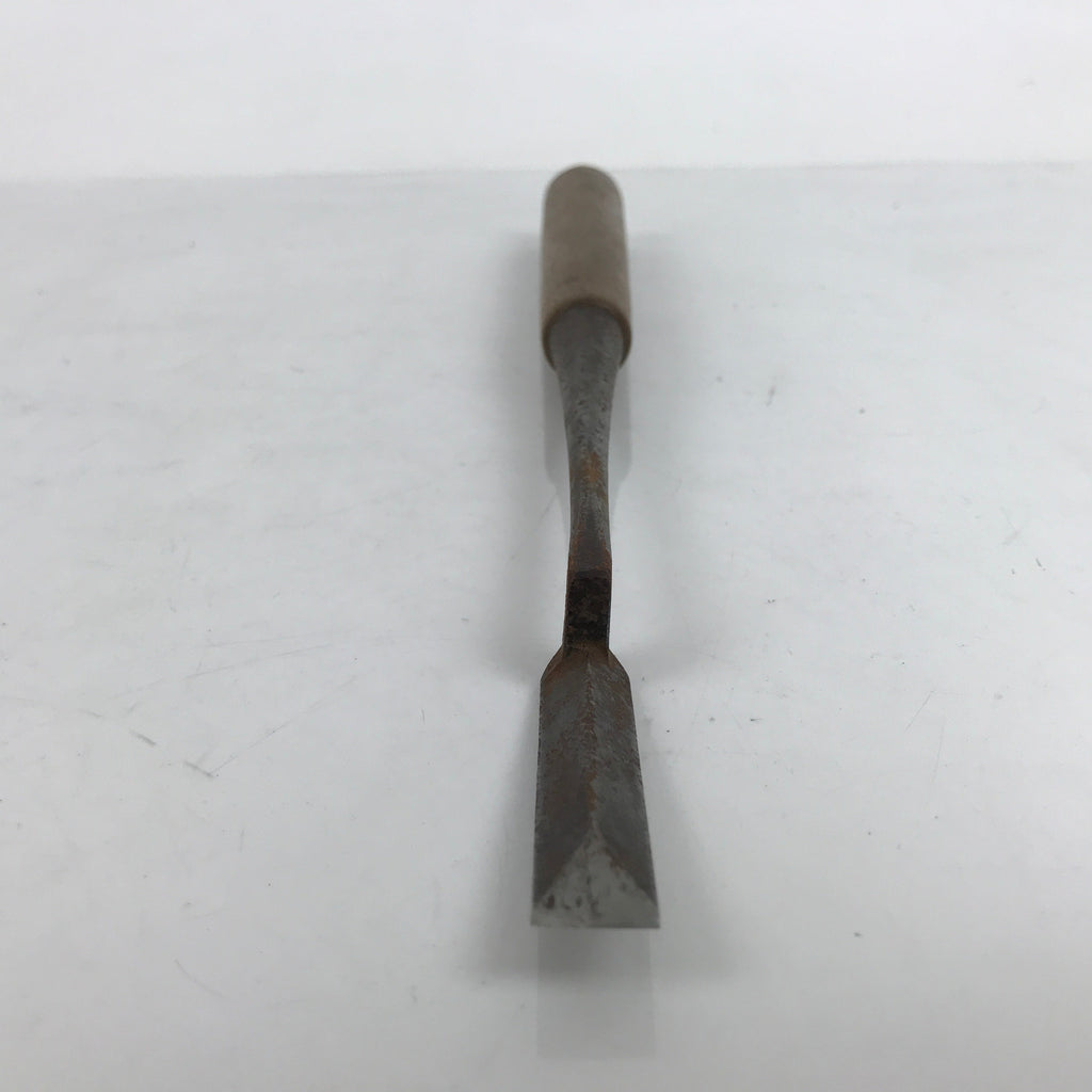 Japanese Angled Chisel Nomi Carpentry Vtg Wood Tool 28.5 cm Blade 12 mm T270