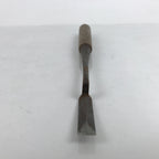Japanese Angled Chisel Nomi Carpentry Vtg Wood Tool 28.5 cm Blade 12 mm T270