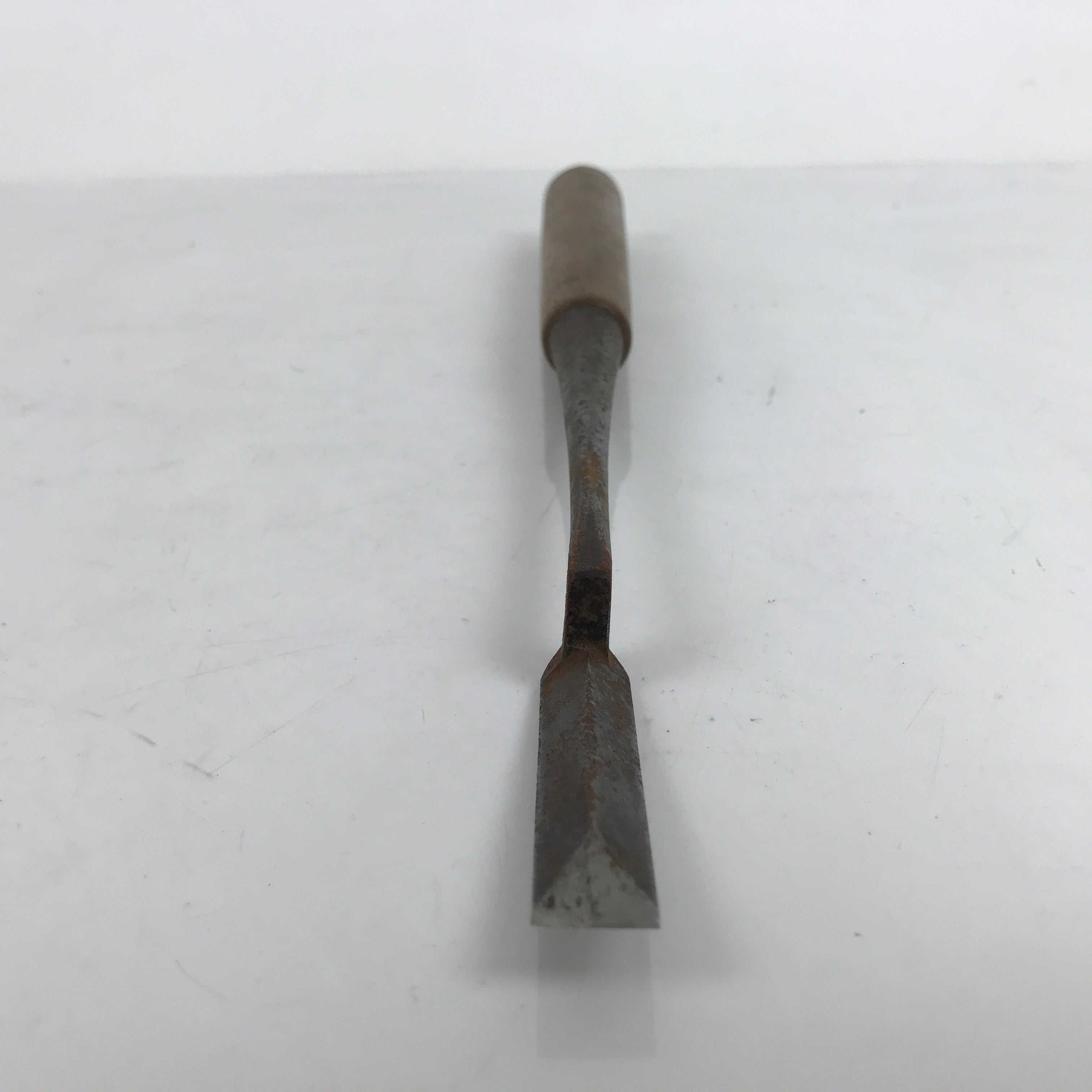 Japanese Angled Chisel Nomi Carpentry Vtg Wood Tool 28.5 cm Blade 12 mm T270