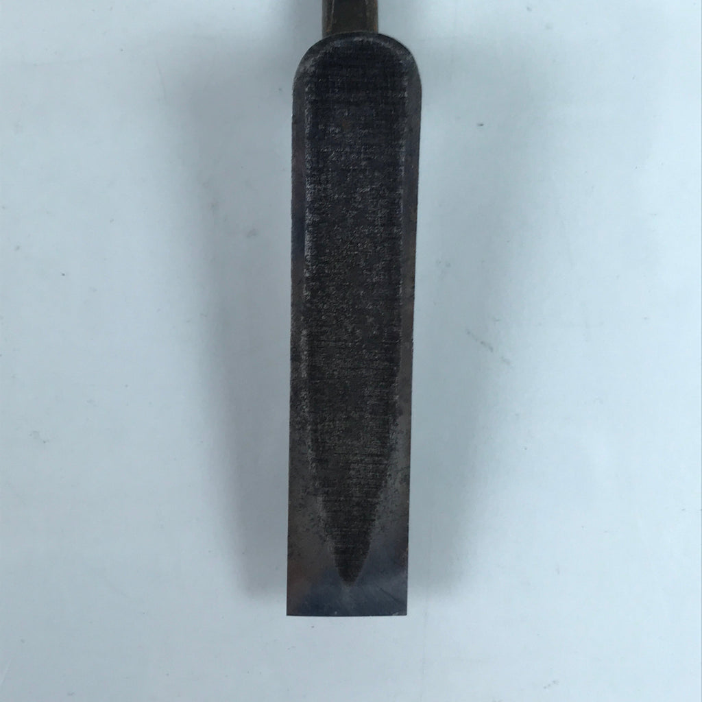 Japanese Angled Chisel Nomi Carpentry Vtg Wood Tool 28.5 cm Blade 12 mm T270