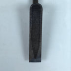 Japanese Angled Chisel Nomi Carpentry Vtg Wood Tool 28.5 cm Blade 12 mm T270