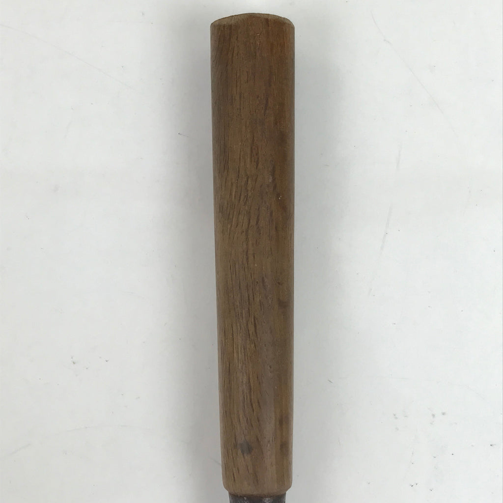 Japanese Angled Chisel Nomi Carpentry Vtg Wood Tool 28.5 cm Blade 12 mm T270