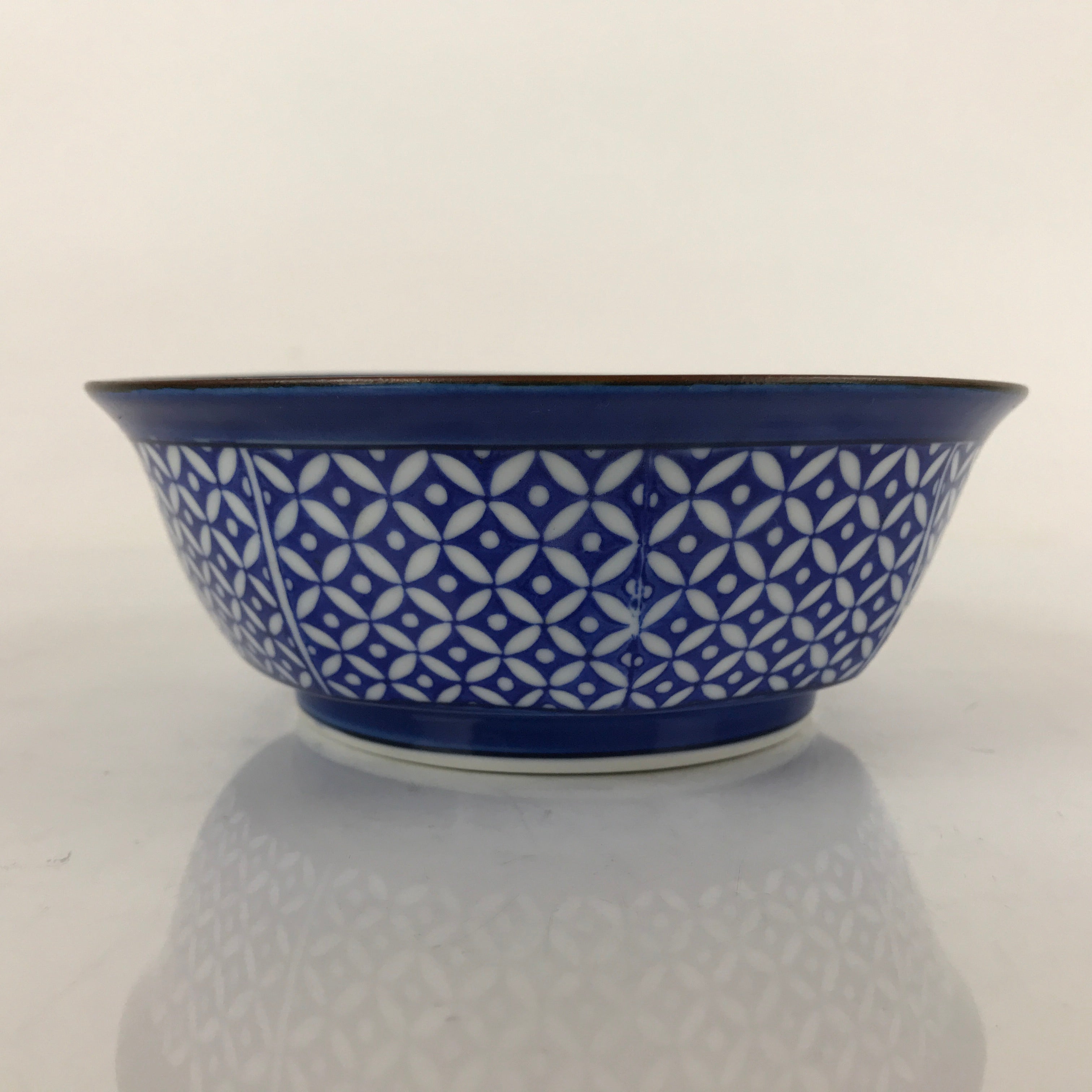 Japanese Arita Porcelain Bowl Kobachi Vtg Side Dish Blue White Shippo PY950