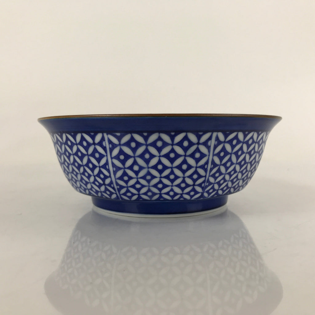 Japanese Arita Porcelain Bowl Kobachi Vtg Side Dish Blue White Shippo PY952