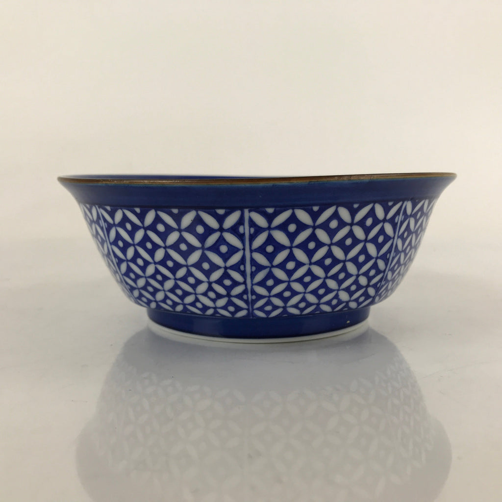Japanese Arita Porcelain Bowl Kobachi Vtg Side Dish Blue White Shippo PY952