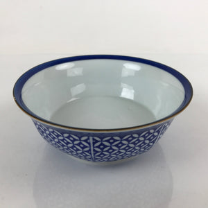 Japanese Arita Porcelain Bowl Kobachi Vtg Side Dish Blue White Shippo PY953