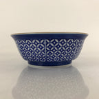 Japanese Arita Porcelain Bowl Kobachi Vtg Side Dish Blue White Shippo PY953