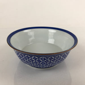 Japanese Arita Porcelain Bowl Kobachi Vtg Side Dish Blue White Shippo PY954