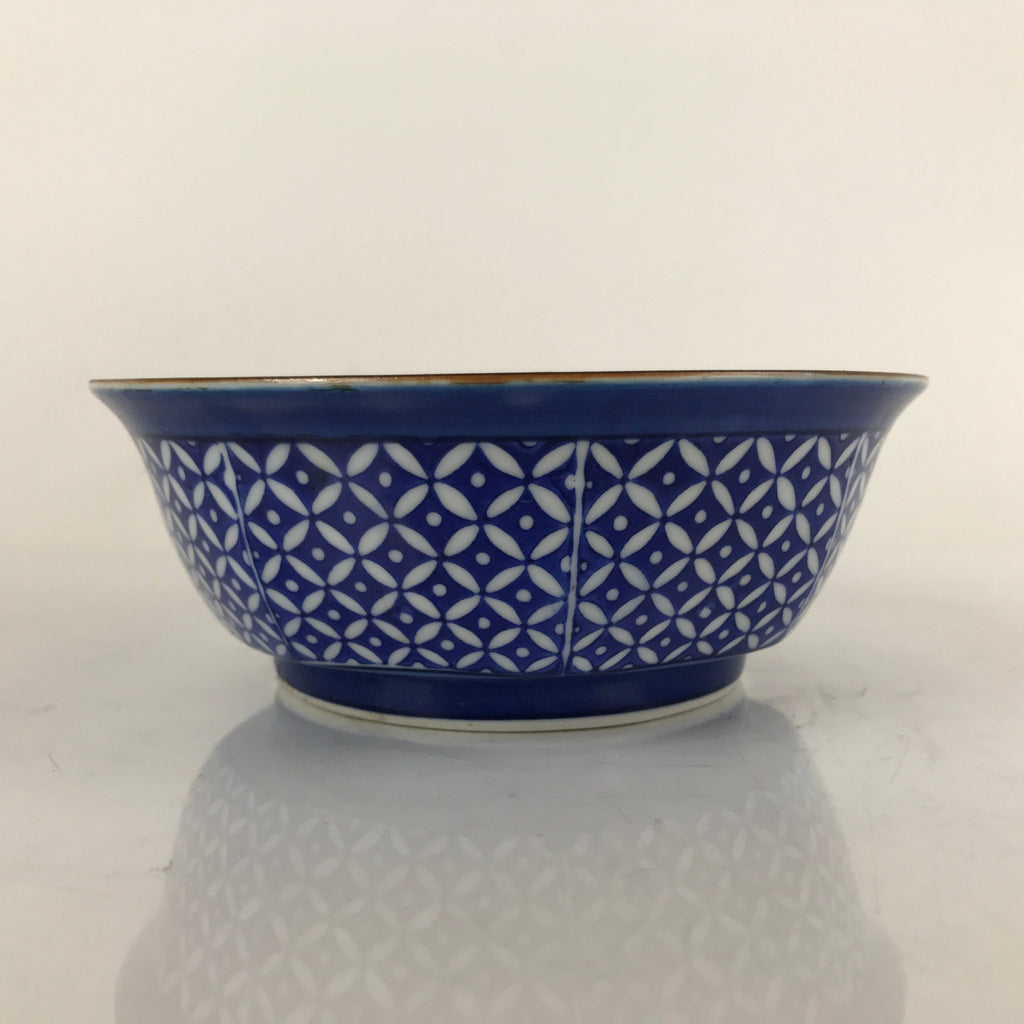 Japanese Arita Porcelain Bowl Kobachi Vtg Side Dish Blue White Shippo PY957