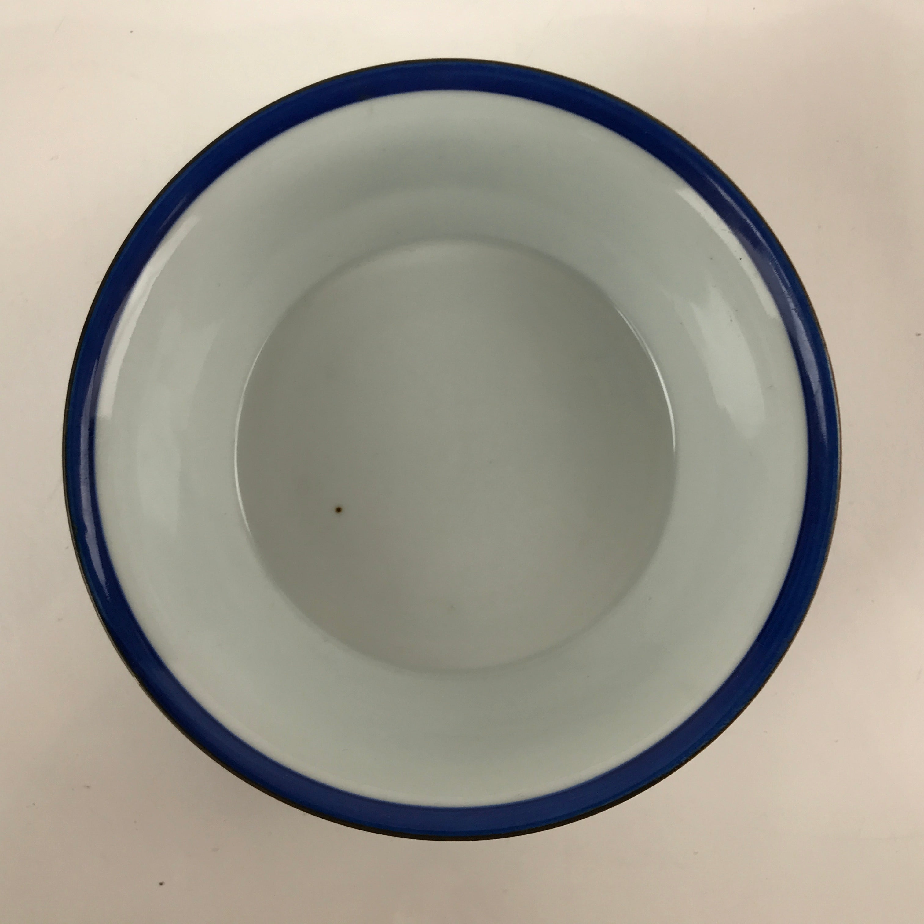 Japanese Arita Porcelain Bowl Kobachi Vtg Side Dish Blue White Shippo PY957