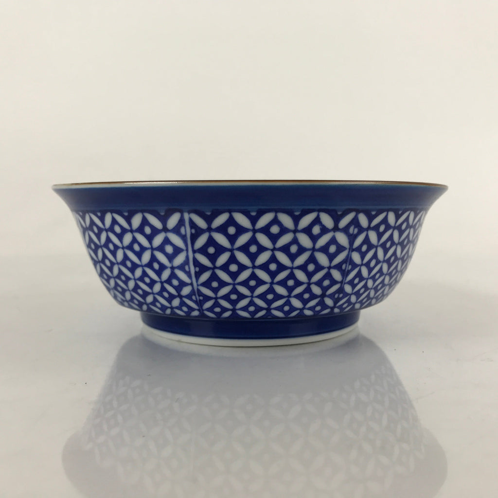 Japanese Arita Porcelain Bowl Kobachi Vtg Side Dish Blue White Shippo PY959