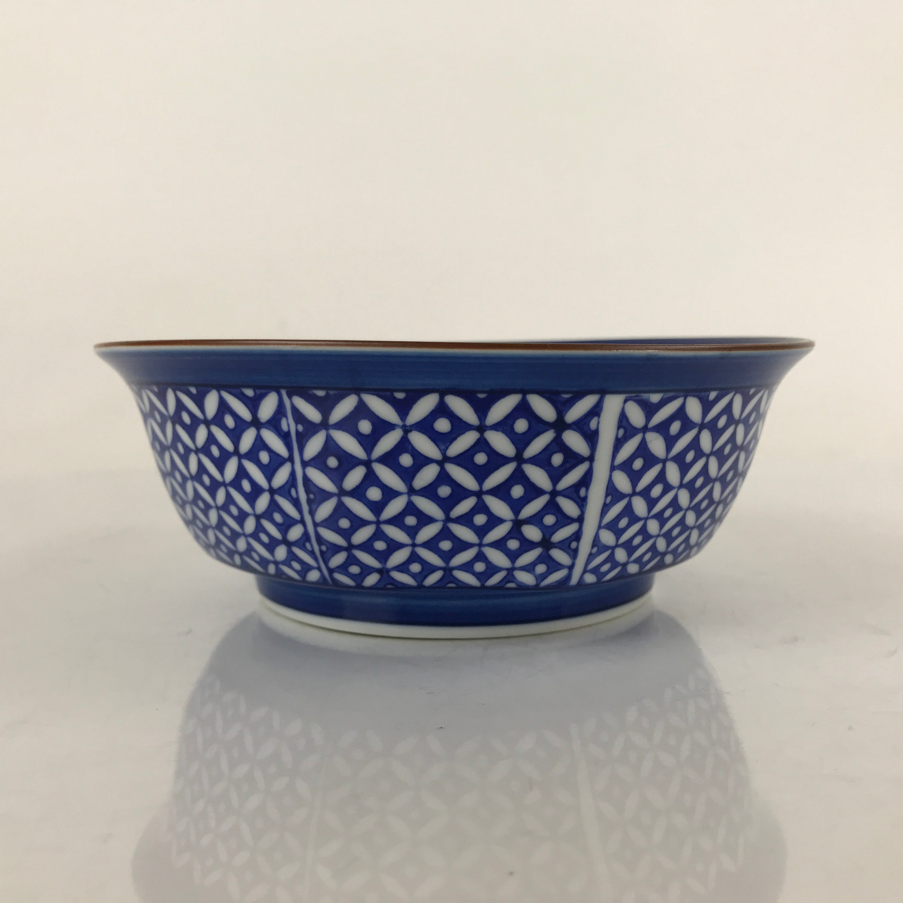 Japanese Arita Porcelain Bowl Kobachi Vtg Side Dish Blue White Shippo PY960