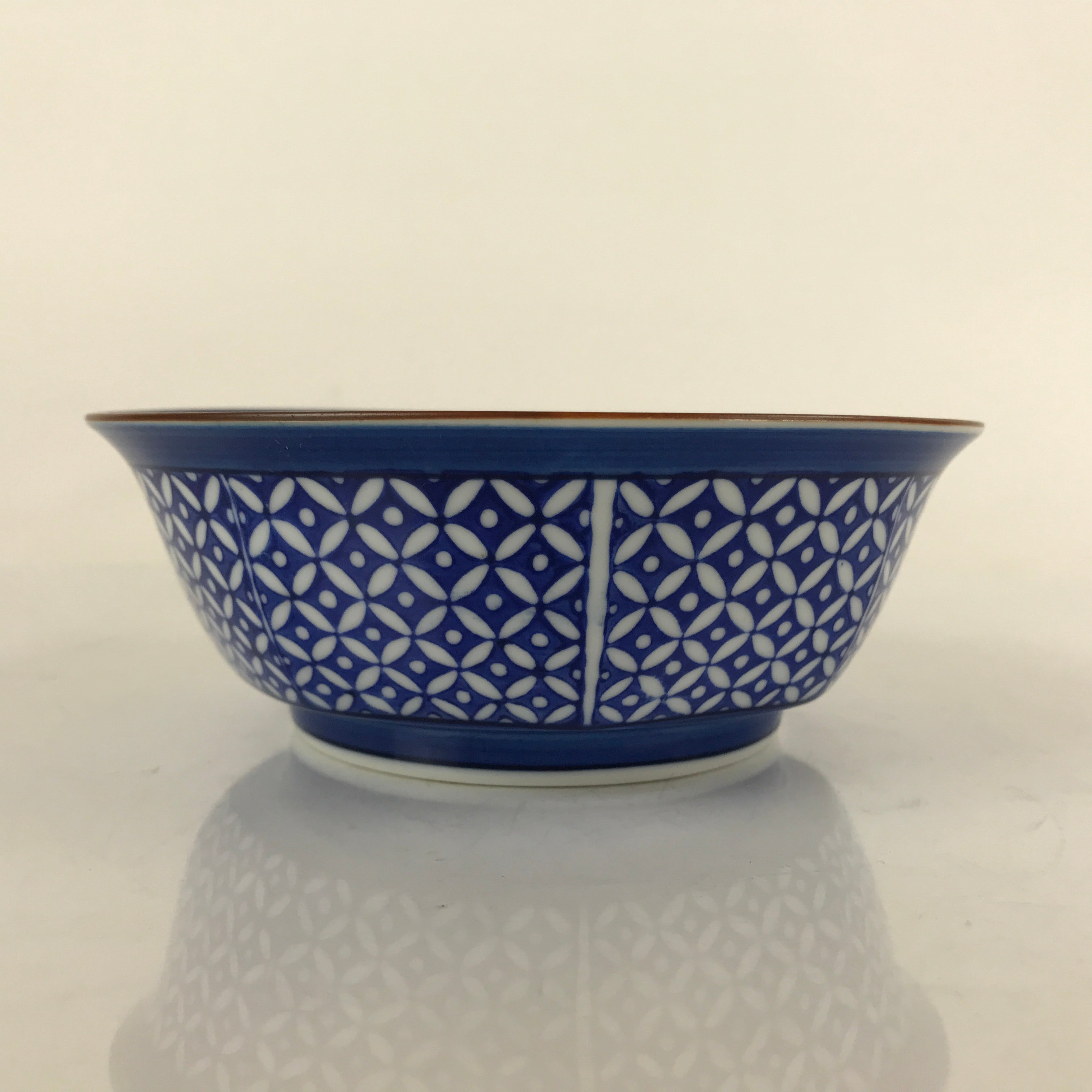 Japanese Arita Porcelain Bowl Kobachi Vtg Side Dish Blue White Shippo PY960