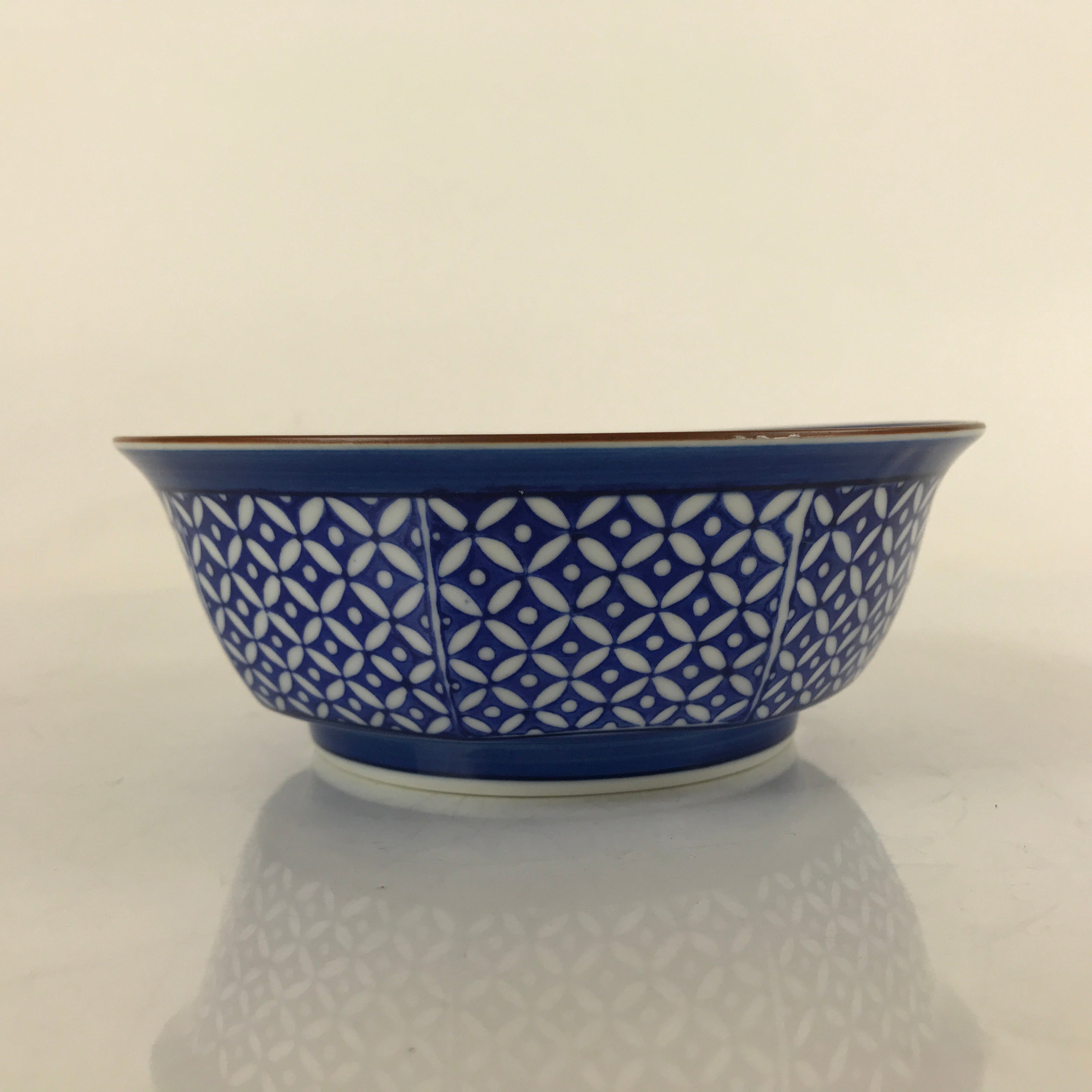 Japanese Arita Porcelain Bowl Kobachi Vtg Side Dish Blue White Shippo PY960