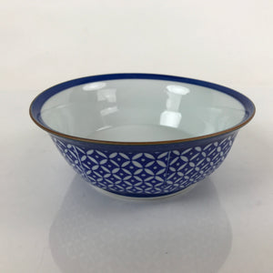 Japanese Arita Porcelain Bowl Kobachi Vtg Side Dish Blue White Shippo PY962