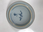 Japanese Arita Porcelain Lidded Teacup Sometsuke Flowers Blue White Yunomi TC602