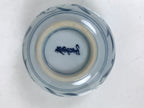 Japanese Arita Porcelain Lidded Teacup Sometsuke Flowers Blue White Yunomi TC603
