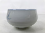 Japanese Arita Porcelain Teacup Vtg Berry Leaves Pink Blue Sencha Yunomi TC578