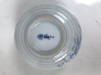 Japanese Arita Porcelain Teacup Vtg Berry Leaves Pink Blue Sencha Yunomi TC580
