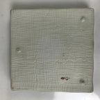 Japanese Arita Ware Ceramic Serving Dish Vtg Square Pomegranate Fruit Y251