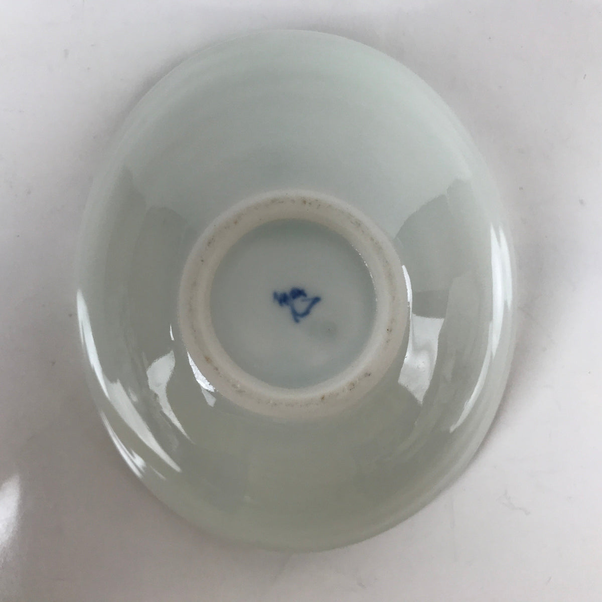 Japanese Arita Ware Porcelain Bowl Kobachi Vtg Side Dish White Blue Square PY965