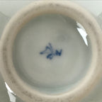 Japanese Arita Ware Porcelain Bowl Kobachi Vtg Side Dish White Blue Square PY967