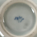Japanese Arita Ware Porcelain Bowl Kobachi Vtg Side Dish White Blue Square PY968