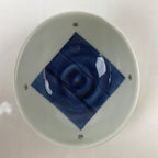 Japanese Arita Ware Porcelain Bowl Kobachi Vtg Side Dish White Blue Square PY970