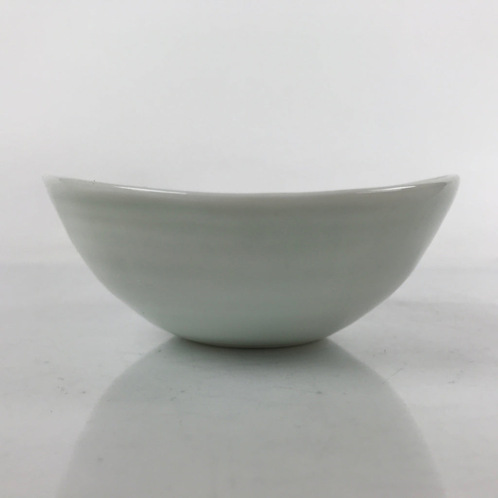 Japanese Arita Ware Porcelain Bowl Kobachi Vtg Side Dish White Blue Square PY972