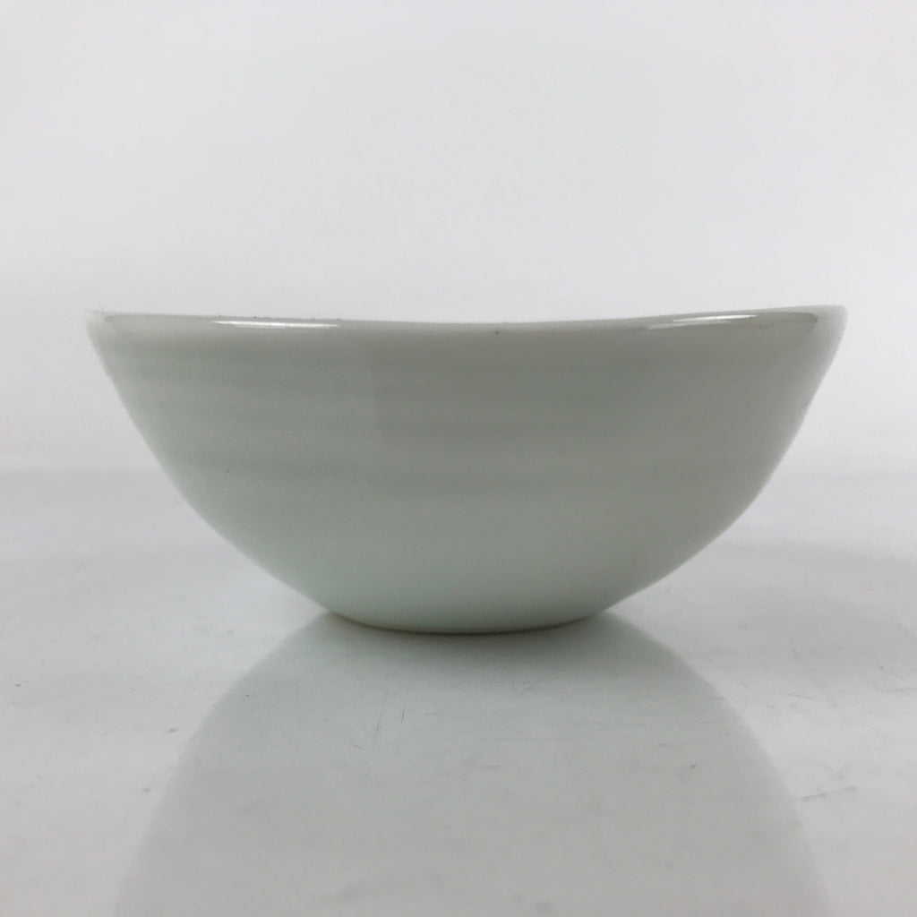 Japanese Arita Ware Porcelain Bowl Kobachi Vtg Side Dish White Blue Square PY972