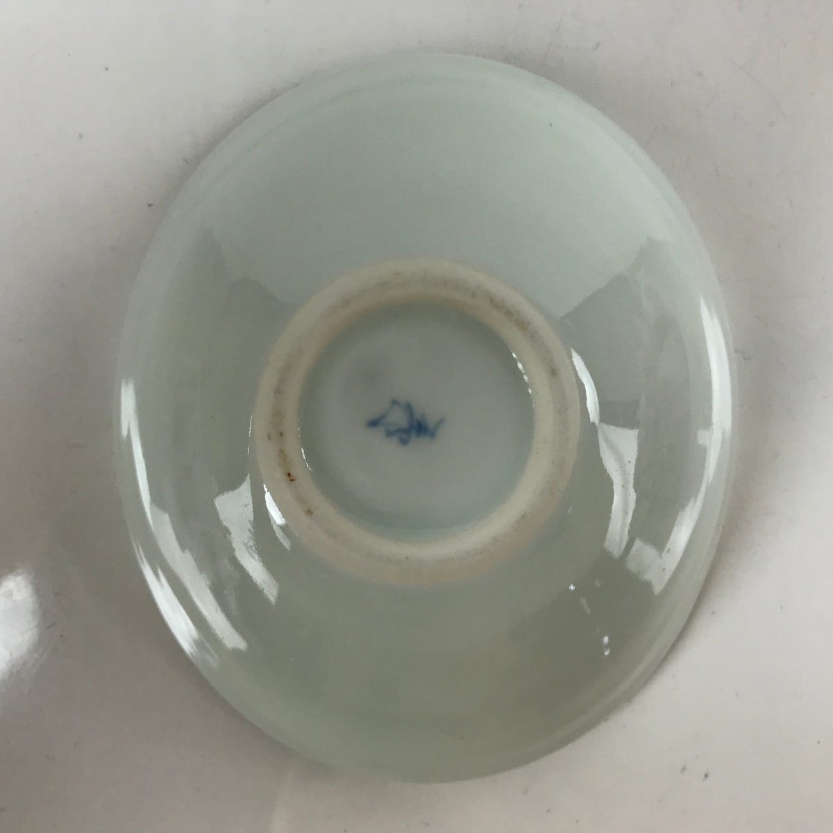 Japanese Arita Ware Porcelain Bowl Kobachi Vtg Side Dish White Blue Square PY972