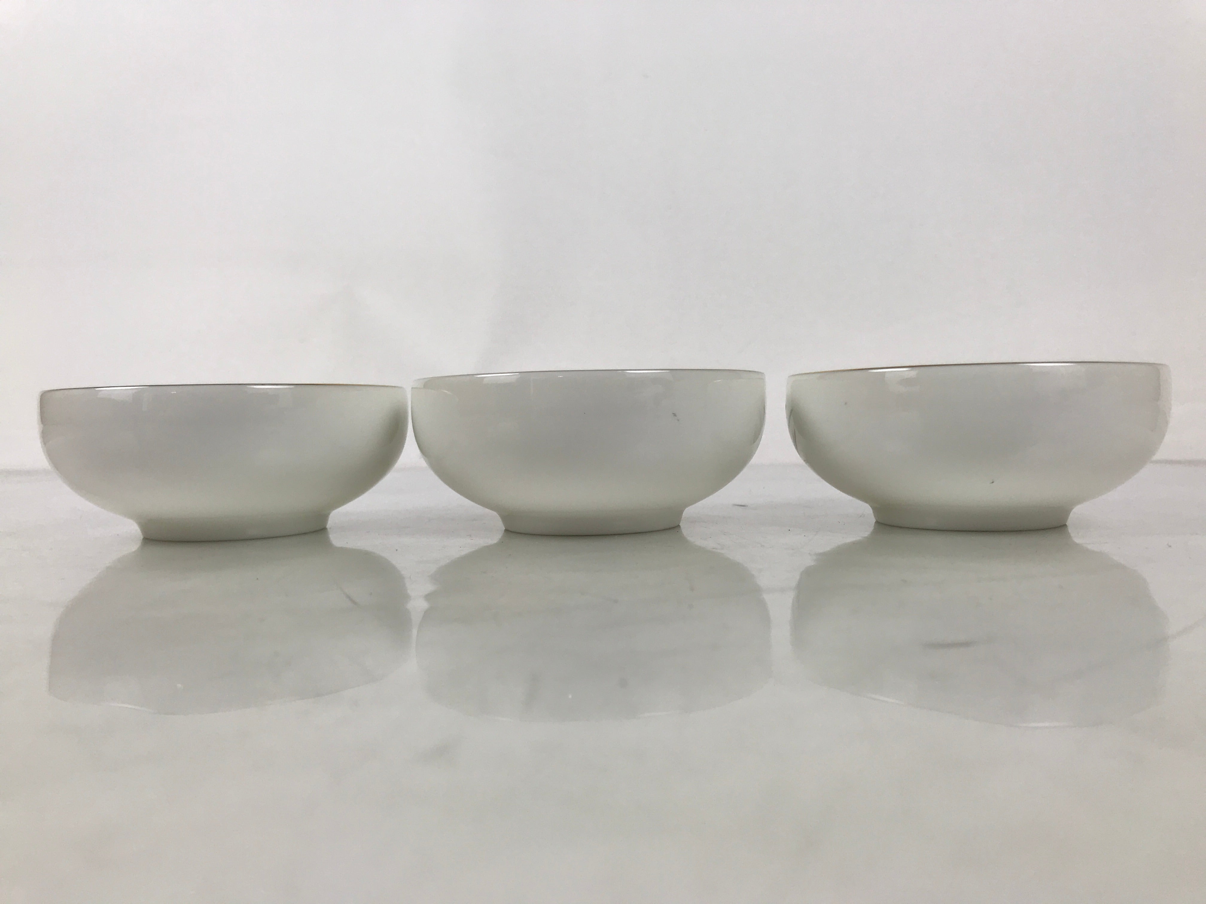 Japanese Arita Ware Porcelain Small Bowls 6pc Set Vtg Kozuke Blue Flower PX792