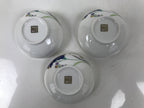 Japanese Arita Ware Porcelain Small Bowls 6pc Set Vtg Kozuke Blue Flower PX792